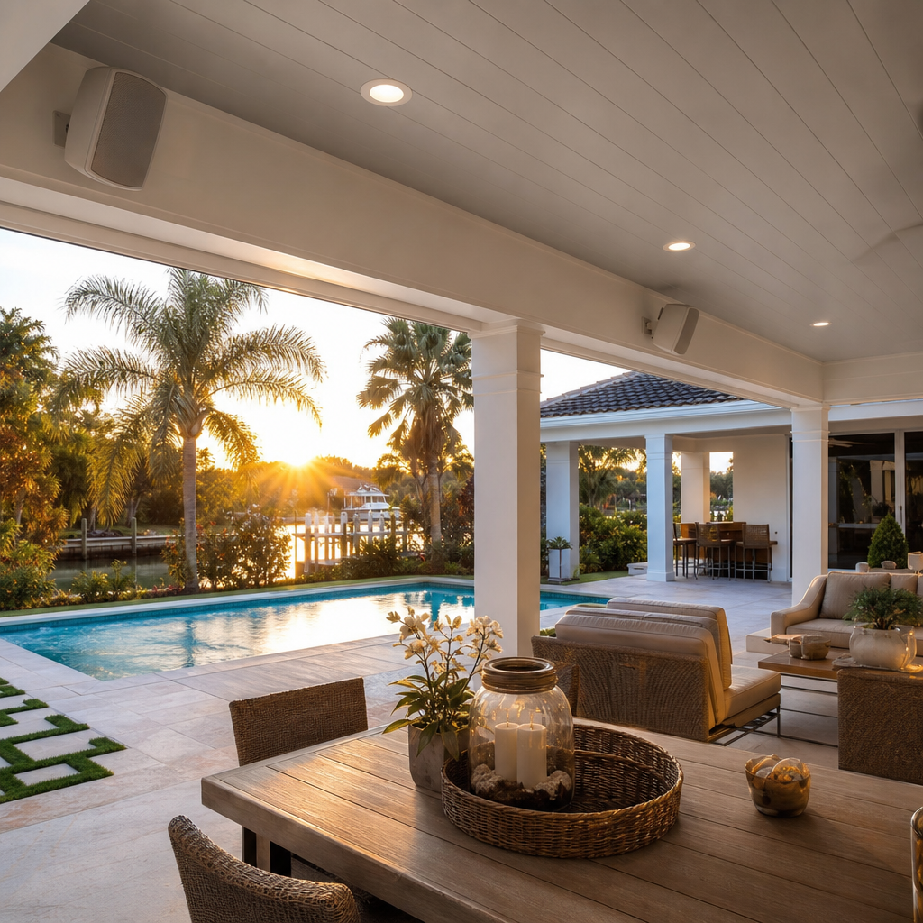 Outdoor & Patio Audio for Florida Homes