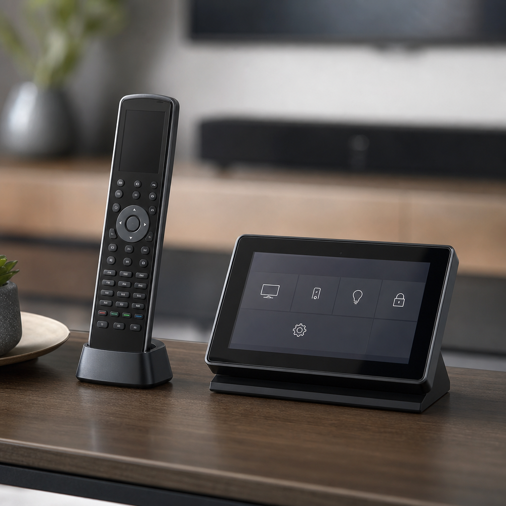 Universal Remotes and Control Systems for Home Theater
